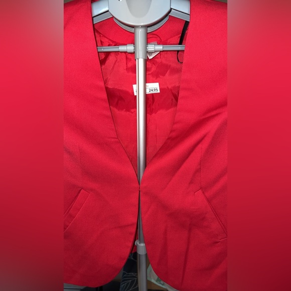 H&M Women's Blazer / Jacket- Viscose Blend- size 4 - Picture 4 of 9